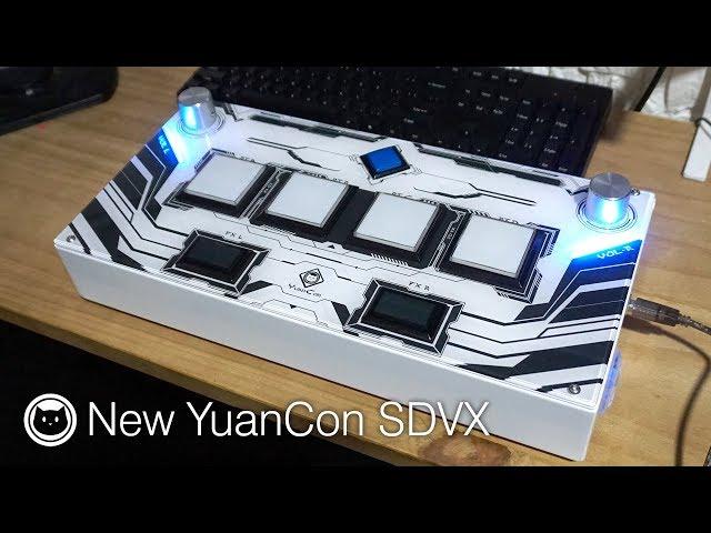 YuanCon Sound Voltex Controller Review | RGB lights!