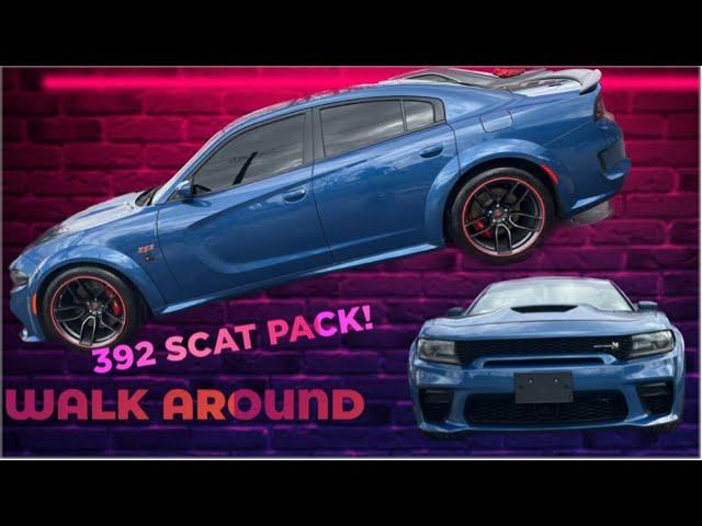 CJ REAL CJACK CAR VLOG: 392 WIDEBODY SCAT PACK WALK AROUND IN THE HOOD, CABIN AIR FILTER ON LEXUS