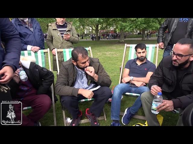 Curse Abu Bakr & Umar! | | #SpeakersCorner I #HydePark @MrAdnanRashid