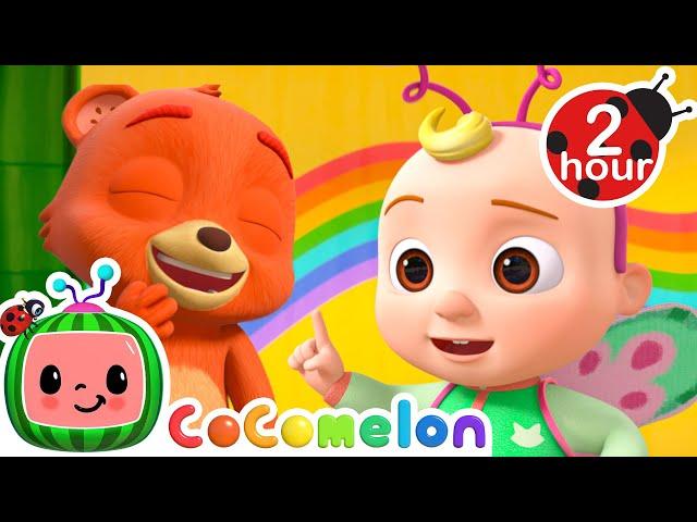 JJ The Tickle Monster  CoComelon JJ's Animal Time | Nursery Rhymes & Kids Songs | After School