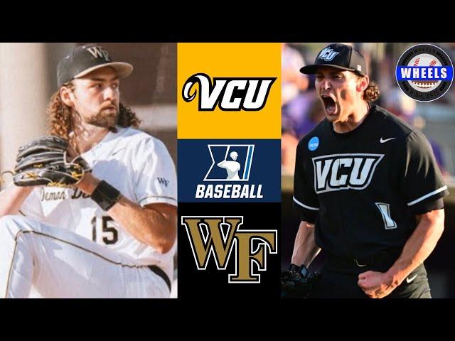 VCU vs Wake Forest | Greenville Regional Opening Round | 2024 College Baseball Highlights