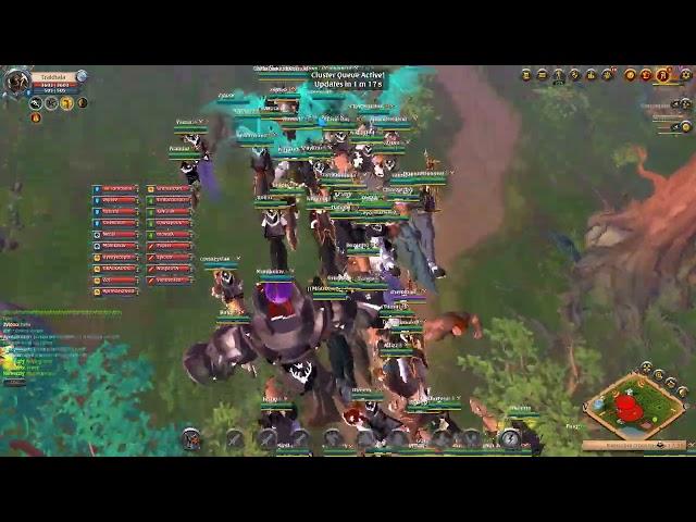 ELEVATE x ESCALATION vs RAQ x War Gods vs POE | Albion Online | HoJ | Tank | ZvZ - Trakhala