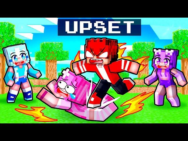 Wally Is UPSET in MINECRAFT!