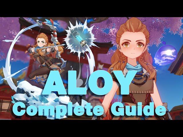 Aloy - The COMPREHENSIVE Genshin Guide [Aloy's Kit, Special Tactics, Teams and Builds]