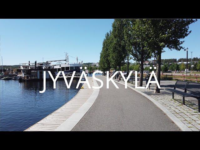 4K | Jyväskylä | Kävely Lutakosta keskustaan