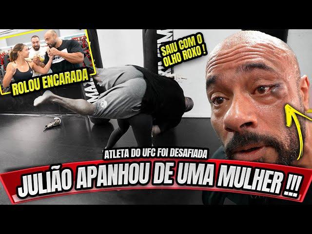 BALESTRIN APANHOU DE UMA MULHER - LUTADORA DO UFC ACABOU COM ELE !