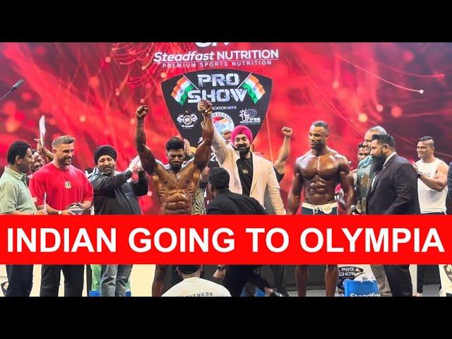 Finally An Indian Is Going to OLYMPIA - SHERU CLASSIC 2024