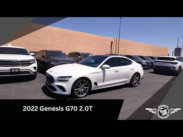 2022 Genesis G70 2 0T