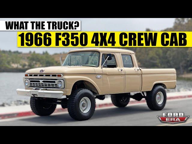 1966 Ford F350 Slick Crew Cab 4x4 | What The Truck? | Ford Era