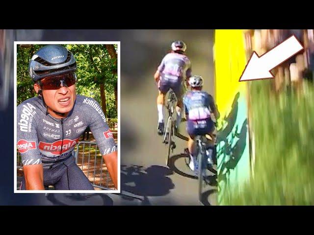 Jasper Philipsen Nearly Hits Wout van Aert into Barriers | Tour de France 2024 Stage 6