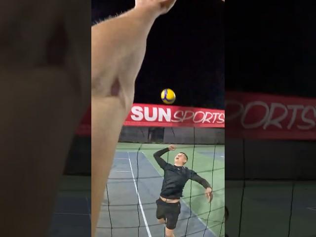 Backset Magic: Watch This Insane Volleyball Pass! 