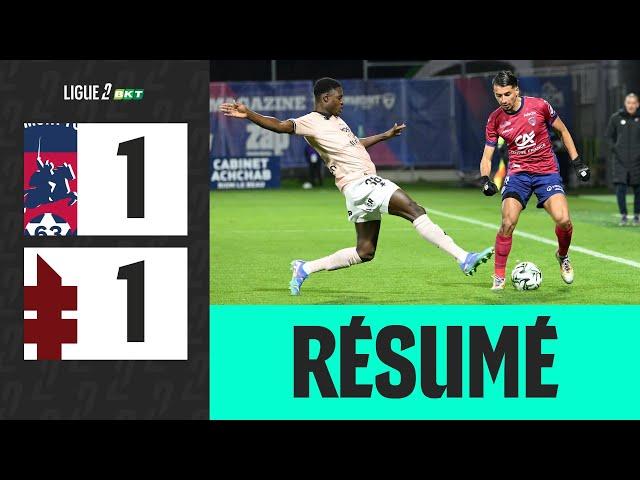 CLERMONT FOOT 63 - FC METZ (1-1) highlights - Week 14 - Ligue 2 BKT 24/25