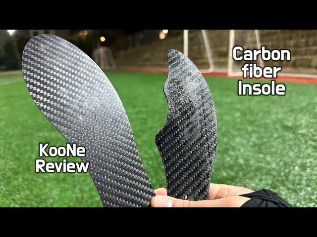 Carbon fiber insole in Football boots l ENG SUB Available