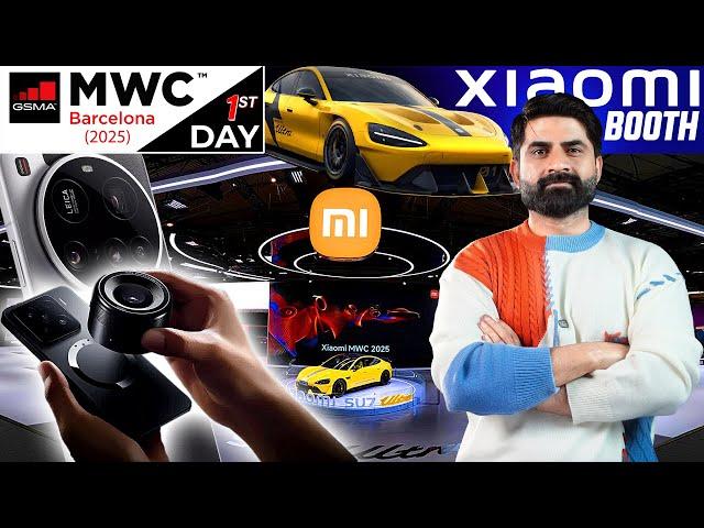 Xiaomi Latest Tech at MWC 2025! Xiaomi 15 Custom, SU7 Ultra Car, Smart Home AIoT & More!