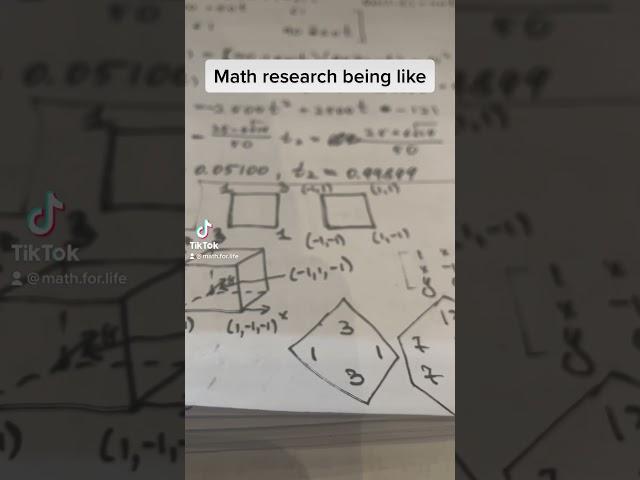 Notes of some math research #phd #student #math