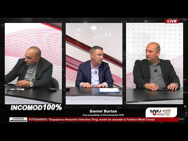 INCOMOD 100% Invitat: Daniel Burlan, fost președinte al Directoratului CEO