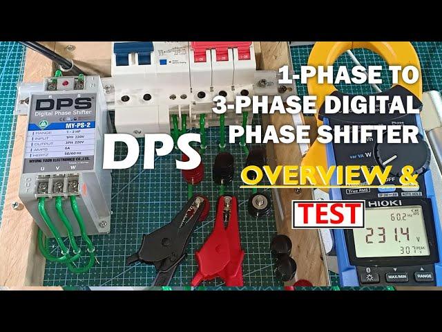 [CC] DPS Digital Phase Shifter in a Demo Board & Testing with a Hioki CM3286-01