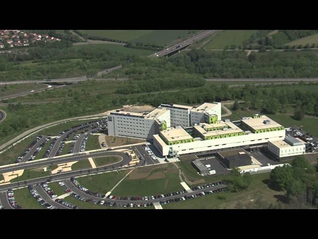 HPMetz - Hôpital Robert Schuman vu du ciel