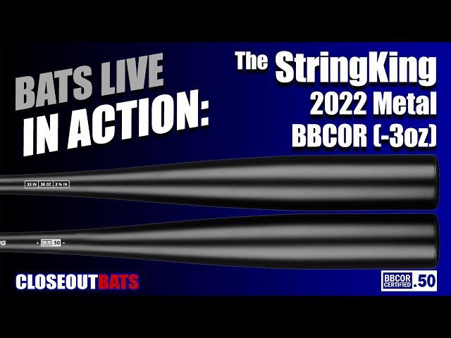 StringKing Metal 2 5 8 BBCOR Bat 3669  3oz 2022 Hitting