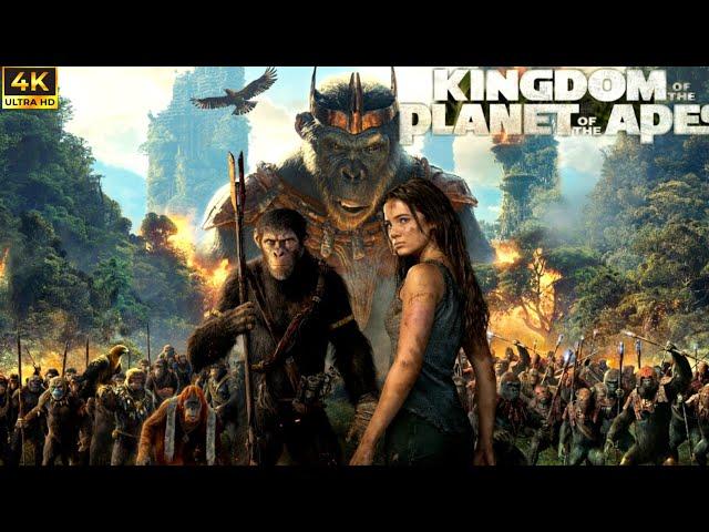 The Kingdom Of The Planet Of The Apes Full English Movie 2024| Freya Allan  | Review And Facts