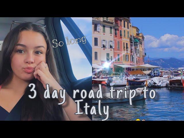 we drove to Italy in 3 days... roadtrip vlog