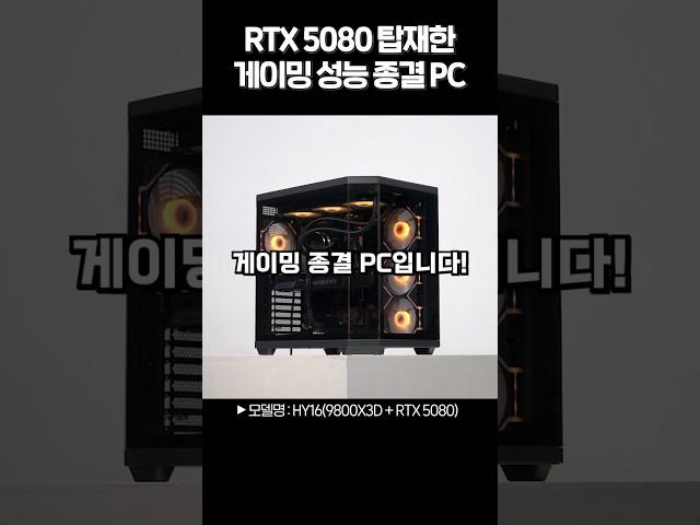 [최신 견적] RTX 5080 + 9800X3D, 현존 최강 게이밍 끝판왕 조합