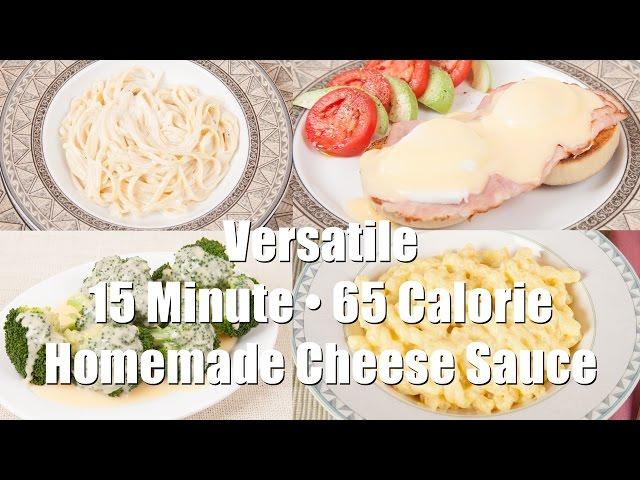 15 Minute • 65 Calorie Cheese Sauce (Home Cooking 101) DiTuro Productions