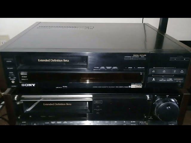 Sony EDV-5000 Premium Vintage ED BETA VCR Repair