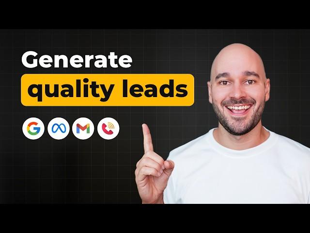 How to generate HIGH QUALITY Real Estate Leads in 2024 [Step-by-Step]