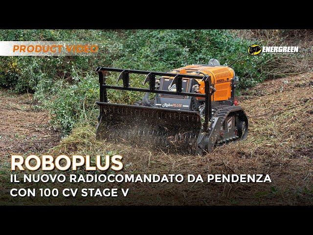 RoboPLUS | ENERGREEN SOLCA UNA NUOVA FRONTIERA CON RoboPLUS 100 CV | Porta Attrezzi Radiocomandato