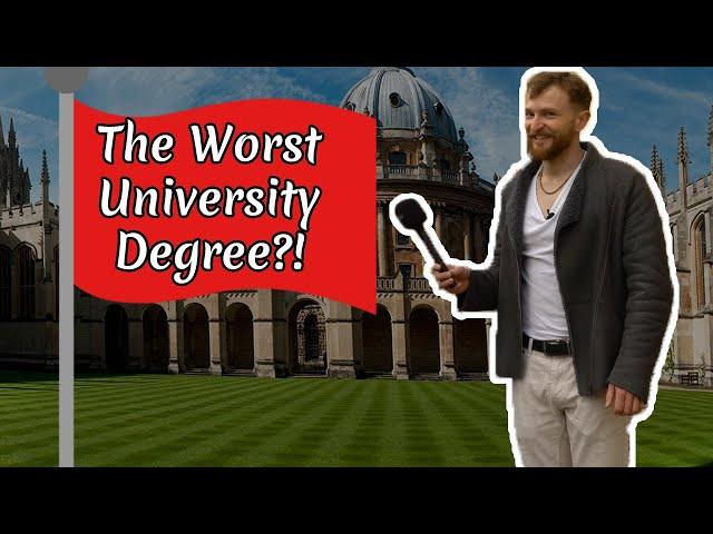 The Most Hated University Degree 