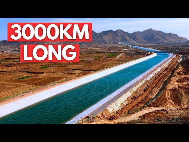 China's $62 BILLION Plan To Build World's Largest Network Of Artificial Rivers