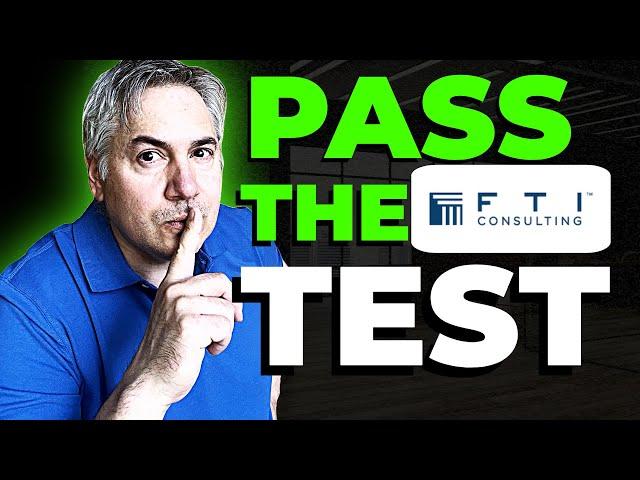 Pass the FTI Consulting Online Assessment in 2024