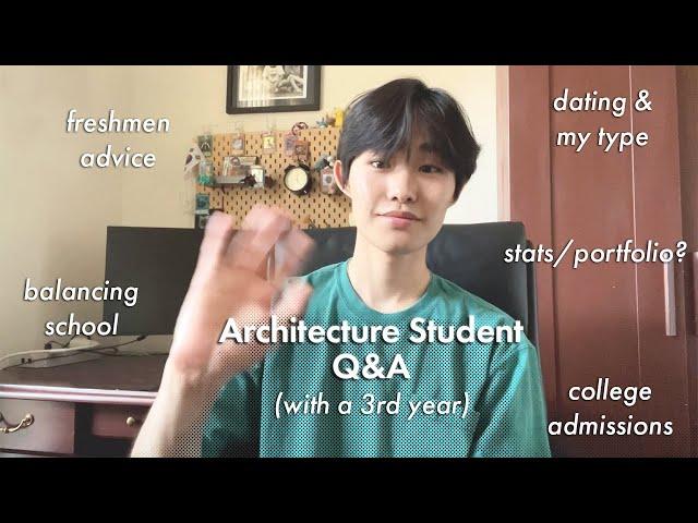 Q&A with a Third Year Architecture Student - Andrew Kim