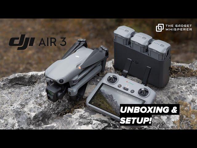 DJI AIR 3 | Unboxing & Setup  - Indonesia