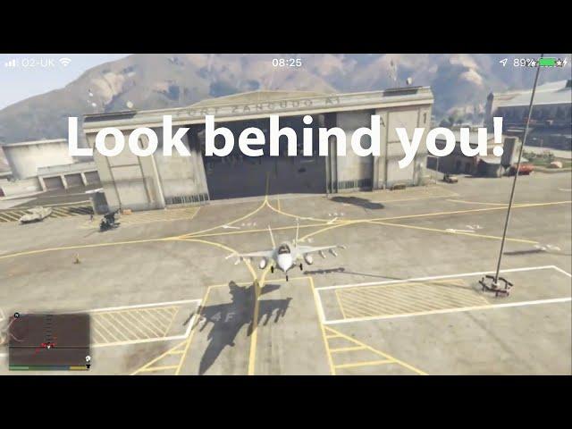 Easiest ways to steal a jet in GTA V (P-996 Lazer)