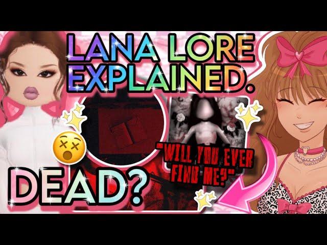 Lana lore explained.  **SUPER CREEPY**  || Dress to Impress | Roblox