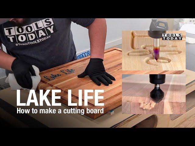 How to Make: Cutting Board | ToolsToday CNC Video - Long Version