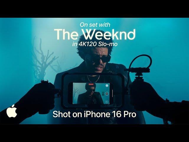 Shot on iPhone 16 Pro | The Weeknd “Dancing In The Flames” | Behind the Scenes