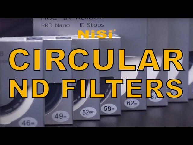 NiSi Circular Neutral Density Filters   Long Exposure Photography