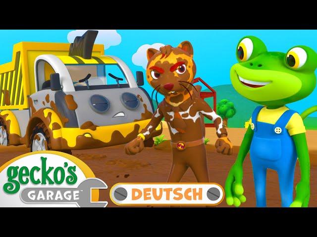 Wiesels neuer Wagen｜30-minütige Zusammenstellung｜Geckos Garage｜LKW für Kinder