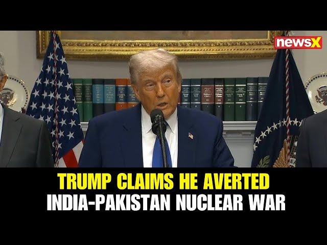 Trump Claims He Prevented India-Pakistan Full Conflict, Including Possible Nuclear War