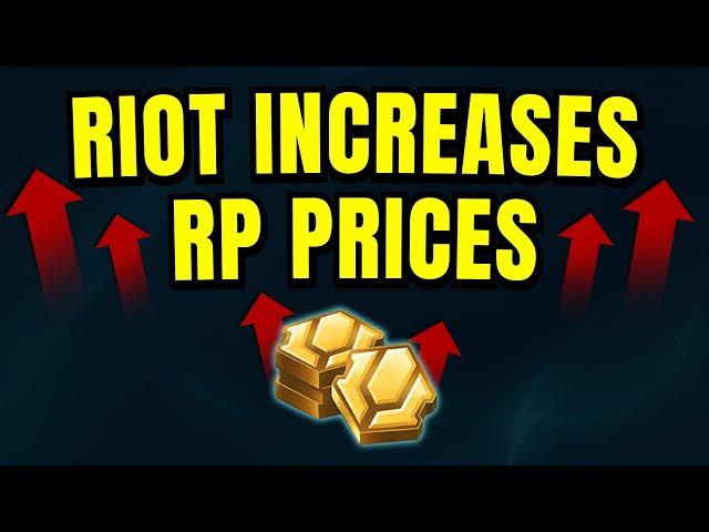 RIOT INCREASES RP Prices & Temporary Discount 2024 | League of Legends