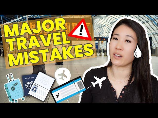 20 MAJOR TRAVEL MISTAKES to Avoid in 2025!