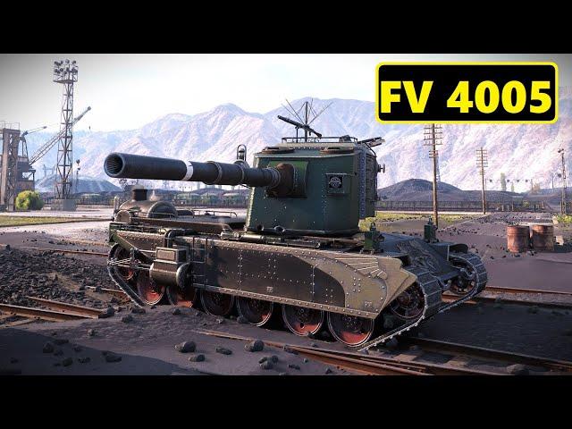 FV 4005: Crushing Enemies with HE Shells. World of Tanks Top Replays.