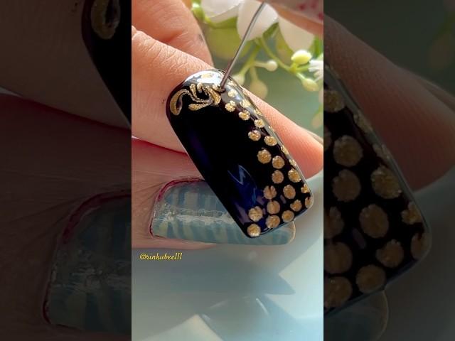 Nailart using safety pin #nailart #shorts