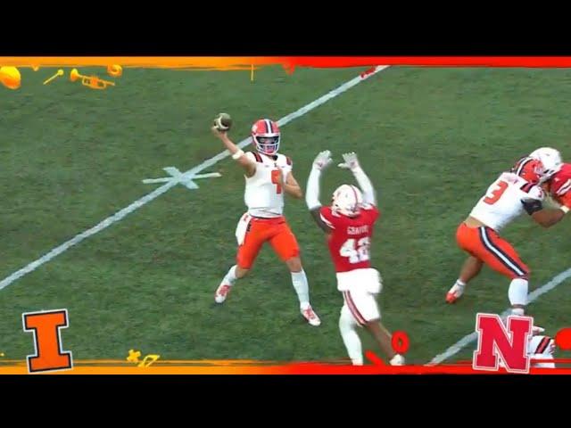 #24 Illinois vs #22 Nebraska Week 4 2024. Full Game.