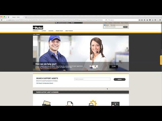 How to Find and Order Products at Parker.com | Product Search and Support | Parker Hannifin