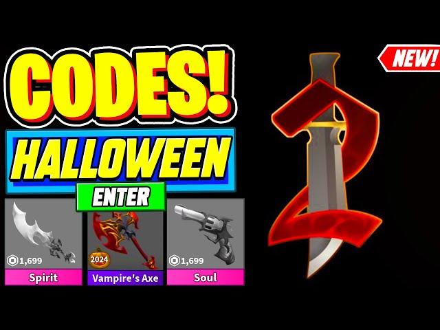 ️New️ ALL WORKING HALLOWEEN UPDATE CODES For Murder Mystery 2 - Roblox Murder Mystery 2 Codes 2024