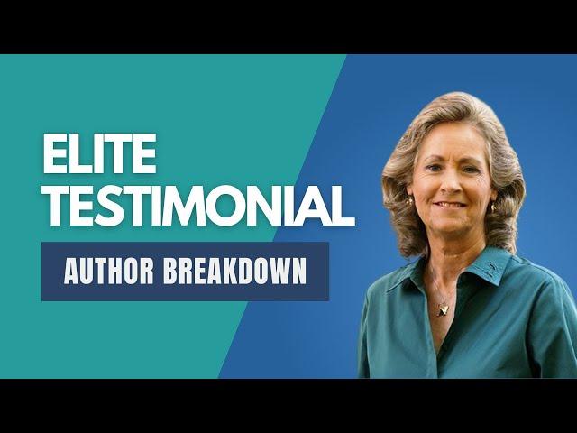 Stephanie Woodman Book Publishing Testimonial with Elite Online Publishing